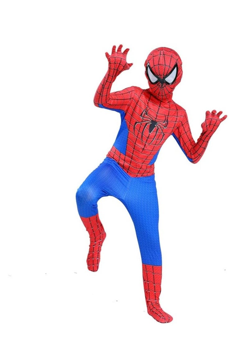 xppier - Spider-Verse Kids Bodysuit Spiderman Superhero Costumes Party Cosplay Costumes - Image 1