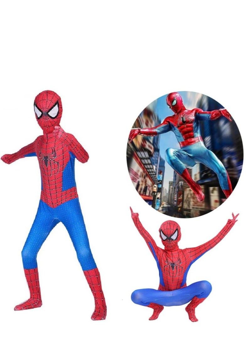 xppier - Spider-Verse Kids Bodysuit Spiderman Superhero Costumes Party Cosplay Costumes - Image 1