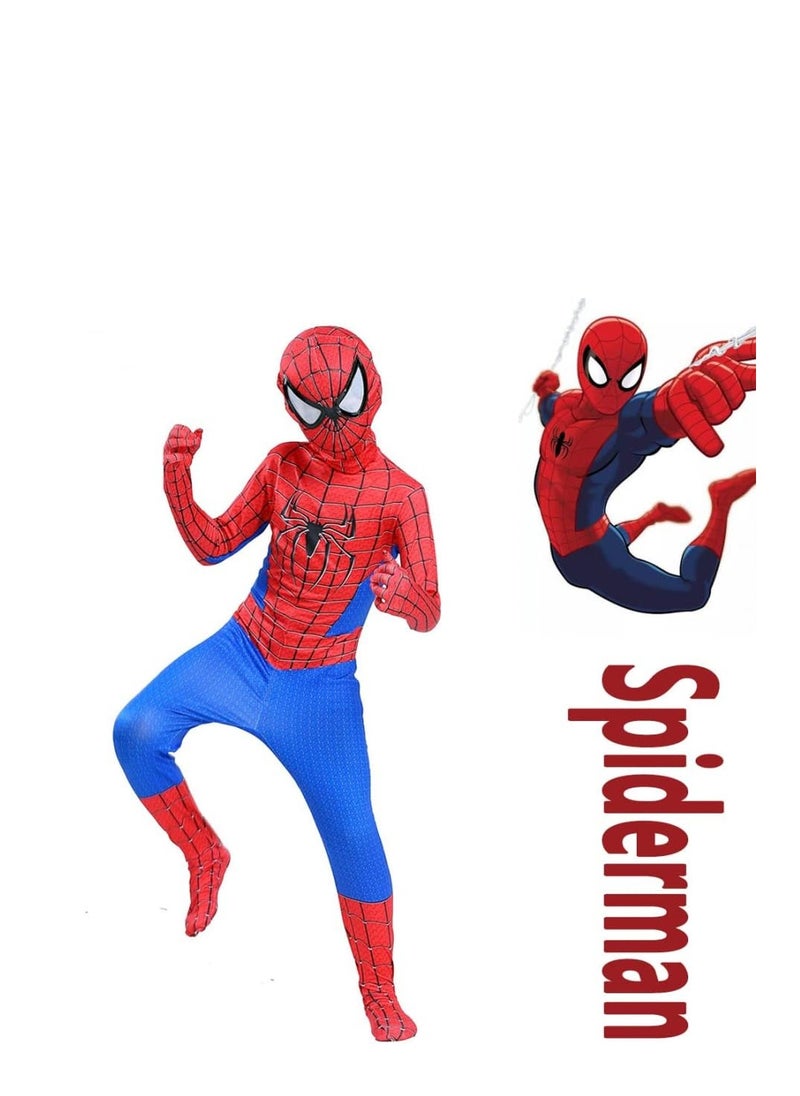 xppier - Spider-Verse Kids Bodysuit Spiderman Superhero Costumes Party Cosplay Costumes - Image 1