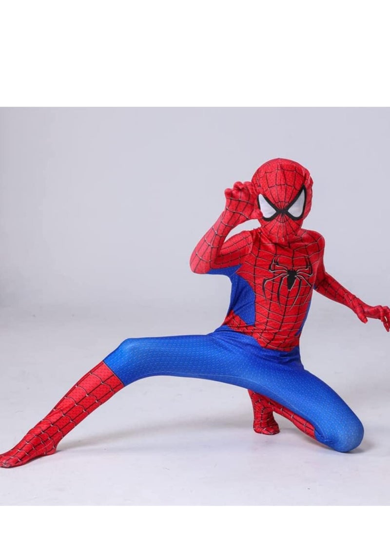 xppier - Spider-Verse Kids Bodysuit Spiderman Superhero Costumes Party Cosplay Costumes - Image 1