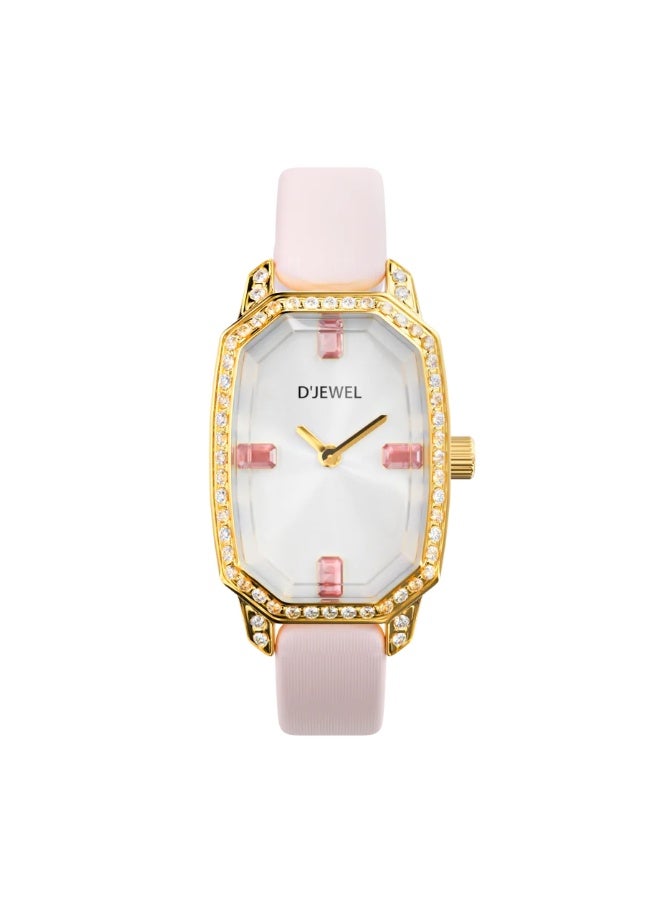 بابيلون طقم هدايا دي جويل مورجاناي (D'Jewel Papillon) الفاخر - ساعة أنيقة، إسواردة براقة، وعطر ساحر - Image 3