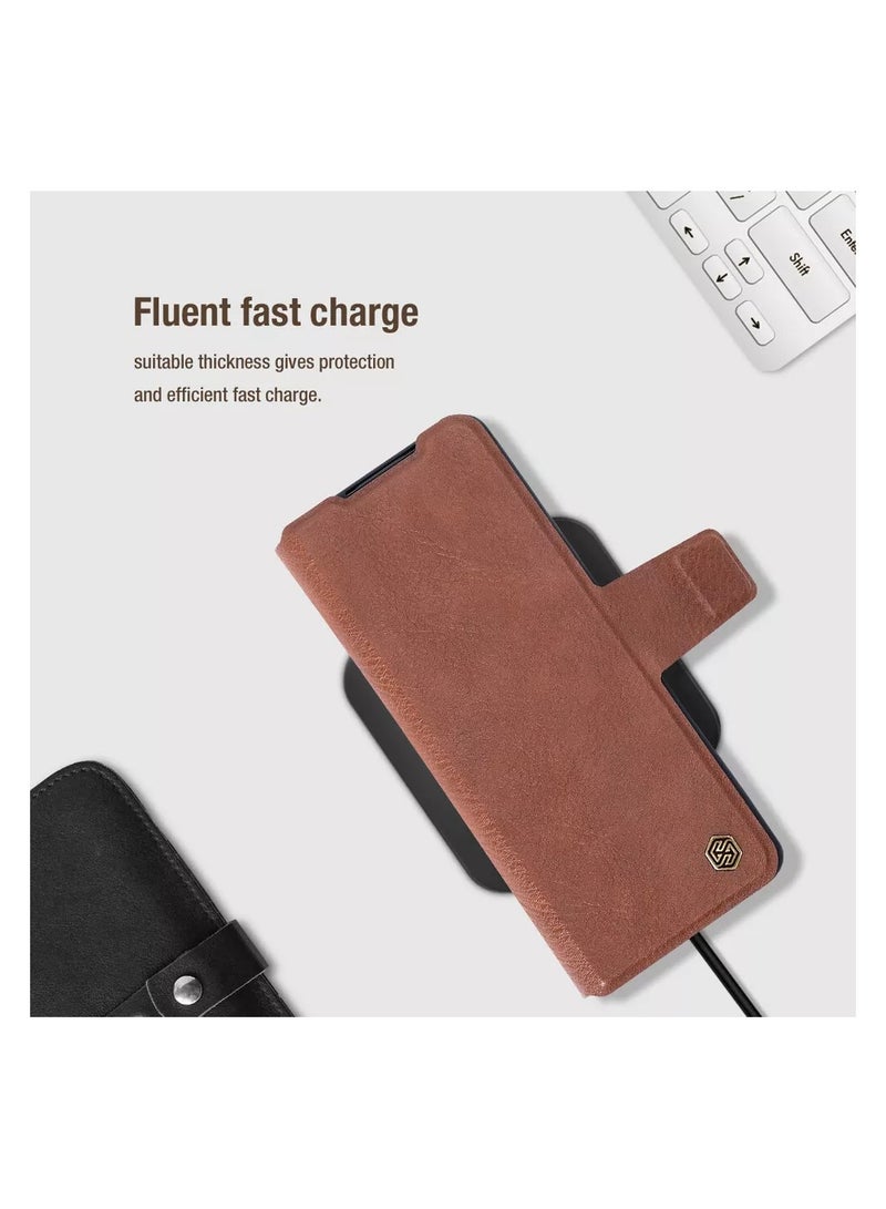 Nillkin - Aoge Leder Case Stifthalterung - Samsung Galaxy Z Fold 4 5G - Image 3