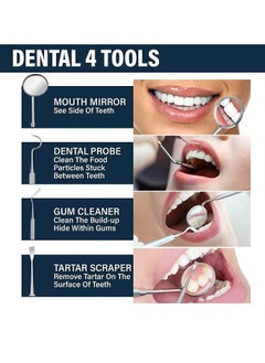 EELHOE 30ml Moldable Teeth Glue 4 Dental Tools Temporary Tooth Filling Set Difficult to Deform Smile Confidently  - Image 4
