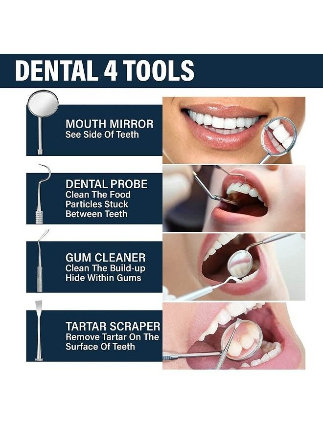 EELHOE - 30ml Moldable Teeth Glue 4 Dental Tools Temporary Tooth Filling Set Difficult to Deform Smile Confidently - Image 1