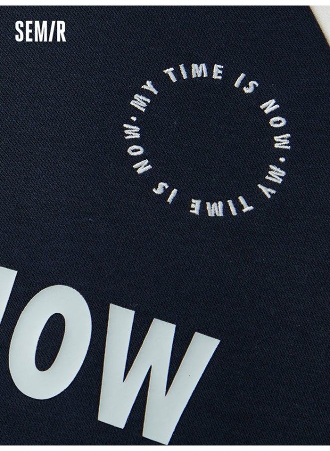 سيمير تيشيرت كاجوال بطباعة أمامية للجنسين - Image 4