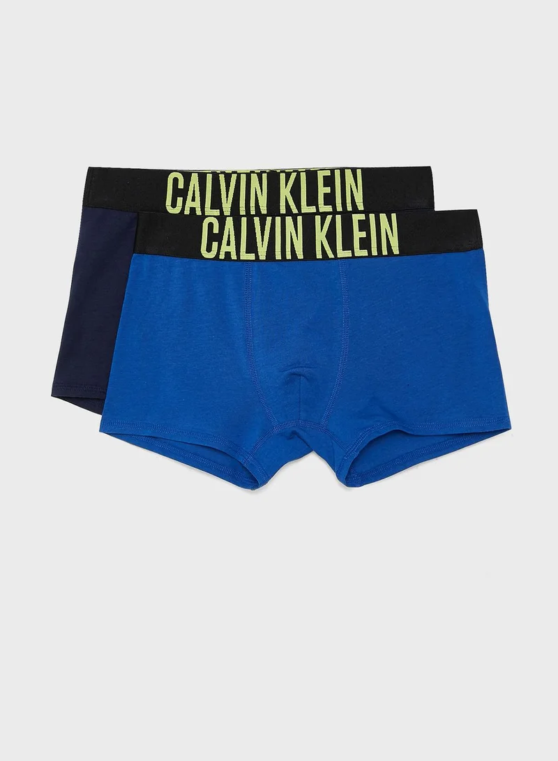 CALVIN KLEIN Kids 2 Pack Of Boxers