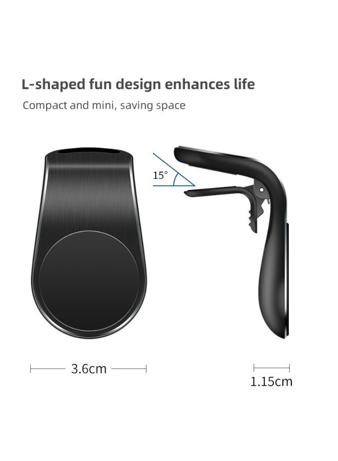 Universal Magnetic Air Vent Car Cell Phone Holder Cellphone Dashboard Clip Magnet Mobile Phone Stand Mount for Automobile Dash  - Image 5