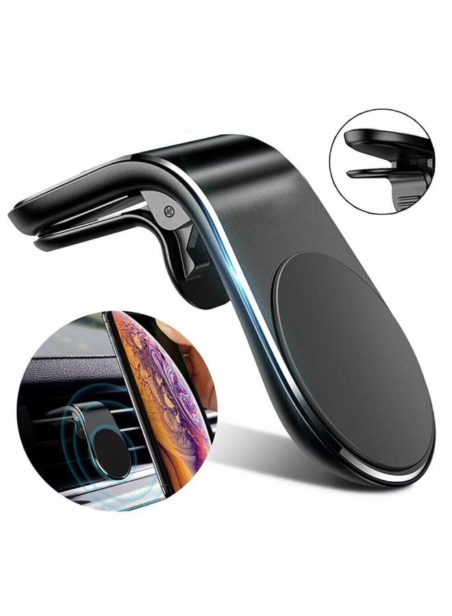 Universal Magnetic Air Vent Car Cell Phone Holder Cellphone Dashboard Clip Magnet Mobile Phone Stand Mount for Automobile Dash  - Image 1