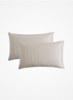Master Home Textile MicrofiberHotel Duvet Cover Sets, Fits 120 cm x 200 cm Size Bed, 4 Pcs Single Size, Hotel Stripe Pattern  - Image 4