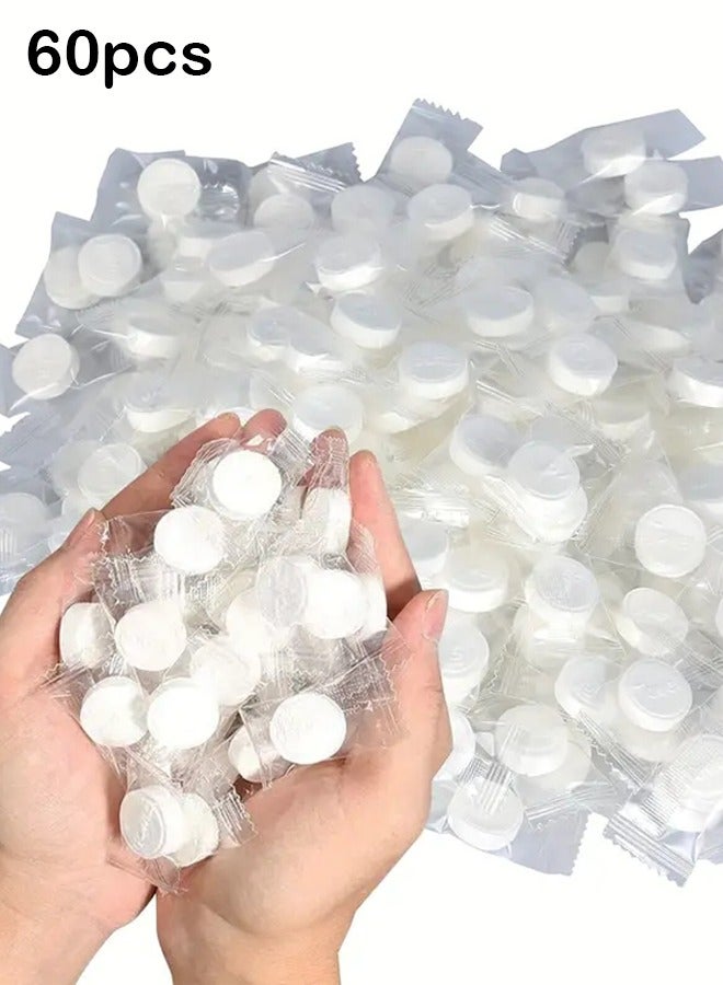 يمكن التخلص منها ضغط منشفة ، حزمة واحدة ، حزمة شفافة ، القطن المطهر ، السفر المحمولة - Image 1