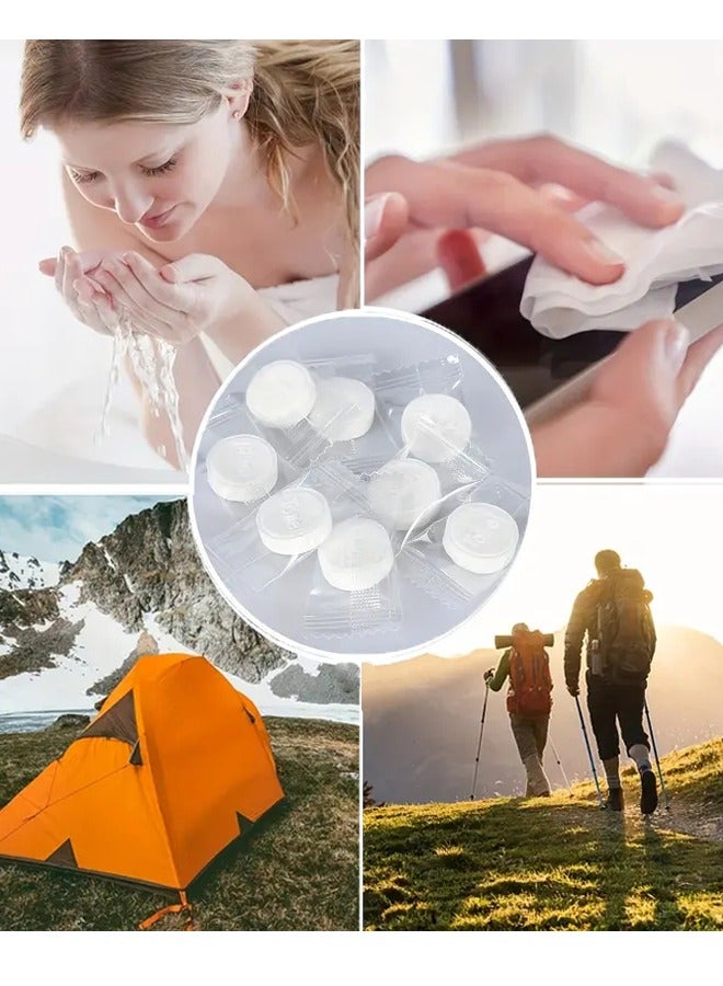 يمكن التخلص منها ضغط منشفة ، حزمة واحدة ، حزمة شفافة ، القطن المطهر ، السفر المحمولة - Image 3