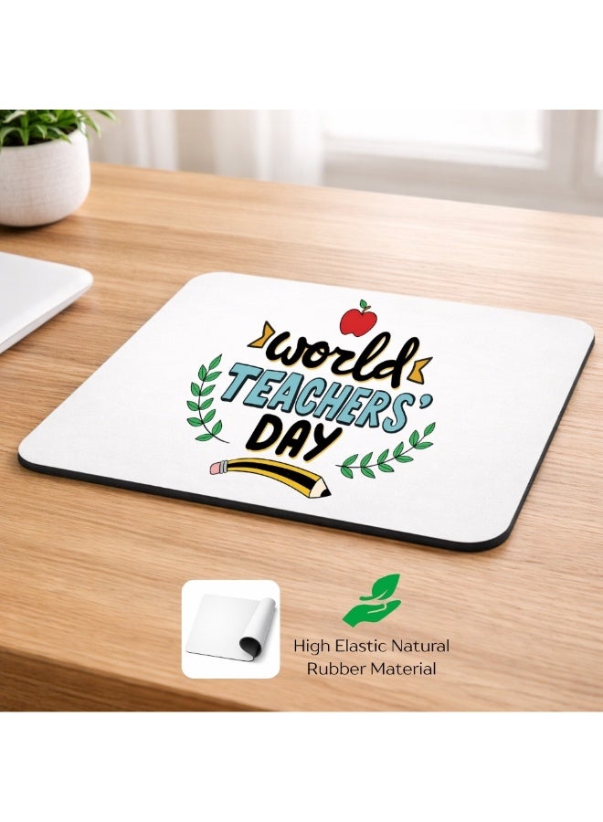 PRINTSHOP4ME Teacher's Day For Printed Mousepad-Non Slip Base Mousepad-Teacher Appreciation Gifts-Inspire Rectangle Mousepad-Gift Idea For Teachers-Desk Accessories - Image 5