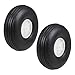 uxcell Tire and Wheel Sets for RC AirplanePU Sponge Tire with Plastic Hub25 2pcs - Image 3