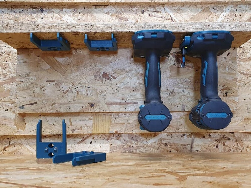 StealthMounts Tool Holder Compatible with Makita 40V XGT (4 Pack) - Black | StealthMounts Tool Mounts | Made in The UK - Image 2