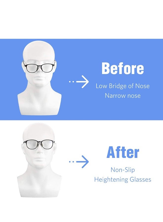20PCS Clear Silicone Anti-Slip Eyeglass Nose Pads, Adhesive Comfort Grips for Glasses & Sunglasses - Image 5