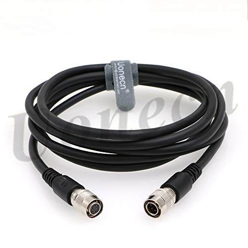 Uonecn 6 Pin Hirose Male to 6 Pin Hirose Female Cable - Image 1