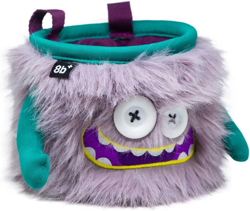8B+ 8BPLUS 8BPLUS Chalk Bag for Climbing, Bouldering, Belt and Giftbox Included - Wide Opening - Brush Holders, for Left & Right Handers - Image 2