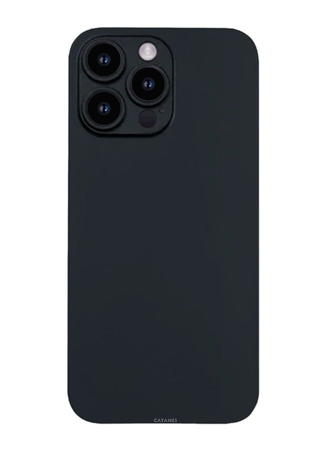 CATANES iPhone 14 Pro Max Case Air Skin Series Back Cover Sturdy Durable Thin Case Drop Protection Case Cover Black - Image 1