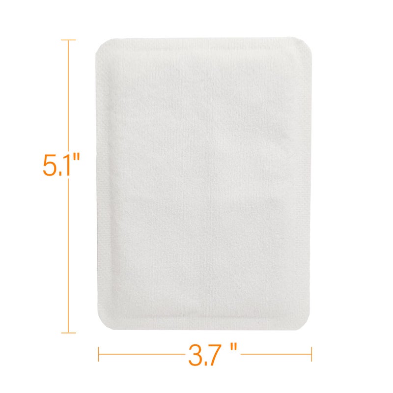 MEDLOT Body Warmers - Long Lasting, Safe Natural Odorless, Air Activated Warmers - Up to 12 Hours of Heat - Disposable Heating Pad for Warmth and Pain Relief - 40 Pack, White - Image 3