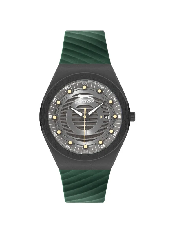 سلازنجر Slazenger SL.9.2221.1.06 Men Analog Display Watch & Silicone Strap Green