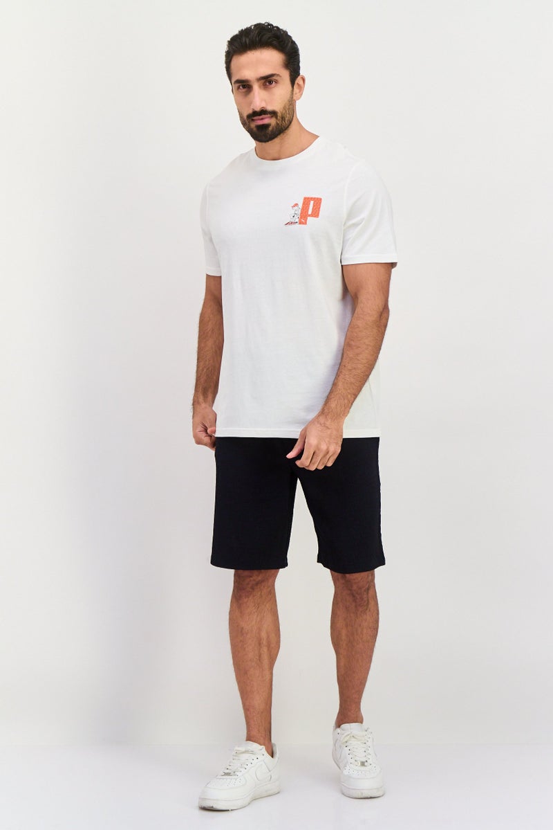PUMA Men Sportswear Fit Short Sleeve Training T Shirt, White - Image 2