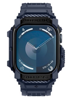 Spigen Rugged Armor Pro for Apple Watch Series 10 (46mm) Case with Band - Navy Blue  - Image 3