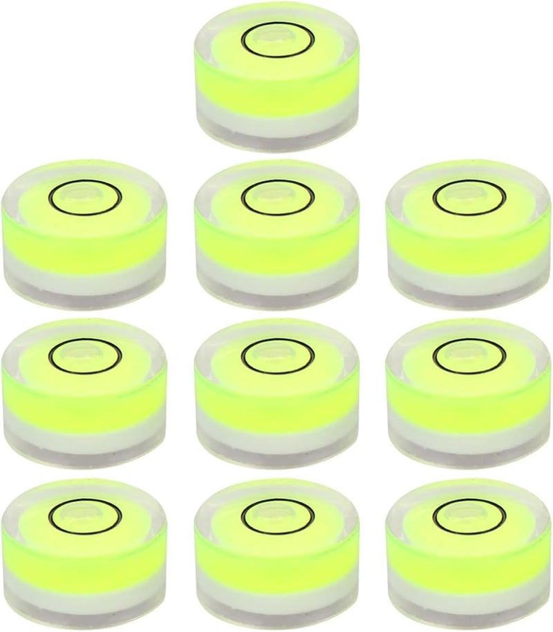 Fast warehouse picking 10pcs Horizontal Circular Bubble Level 18x9mm General Bubble Level for Calibration and Precision Measuring Tools in DIY and Construction Budget friendly sizing alternatives Moisture wear upgraded quality Light precision processed material Medium weight Multi-hub shipment dispatch Flexible trendy construction Heat insulation layer Ready post purchase fulfill Priority based order prep Flexible purchase choices Fast intercity distribution Quick use-switch compatible build Major city pickup option Daily universal pick Proper storage environment All item simple matching build Popular practical build Labor saving Local licensed courier Assorted trendy color picks Global sizing options UV resistant Bulk storage easy optimized build Carefully selected material - Image 1