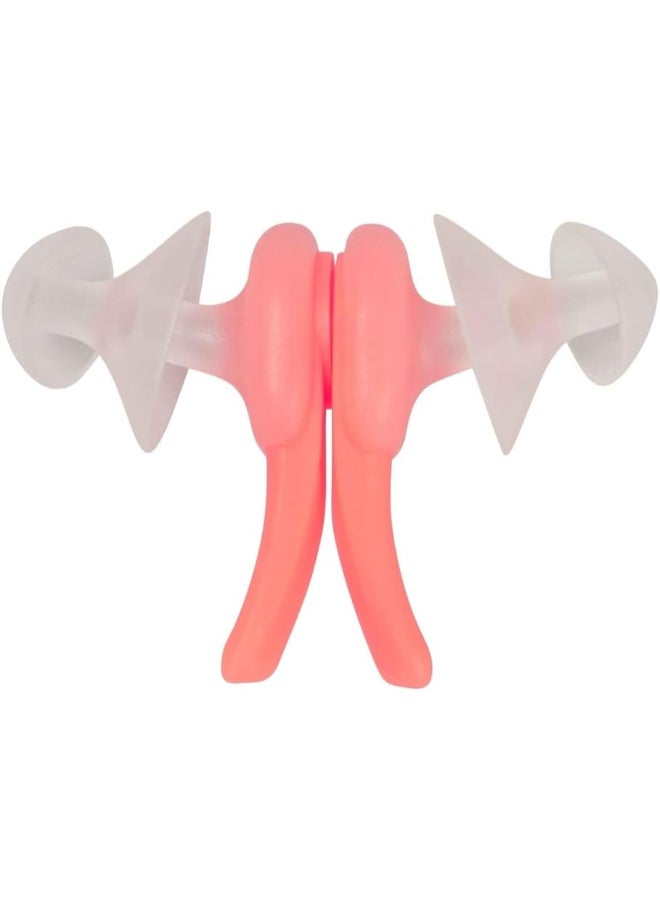 SPEEDO Aquatic Earplugs with Biofuse Technology - Clear/Fluro Tangerine - Image 4