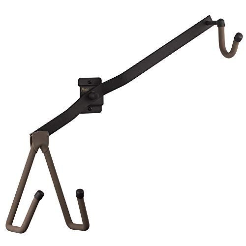 String Swing Horizontal Electric Guitar Holder for Normal or Headless Solid, Hollow and Semi-Hollow Bodied Guitars Wall Mount. Up to 15lbs (BCC151-N-FW) - Image 1