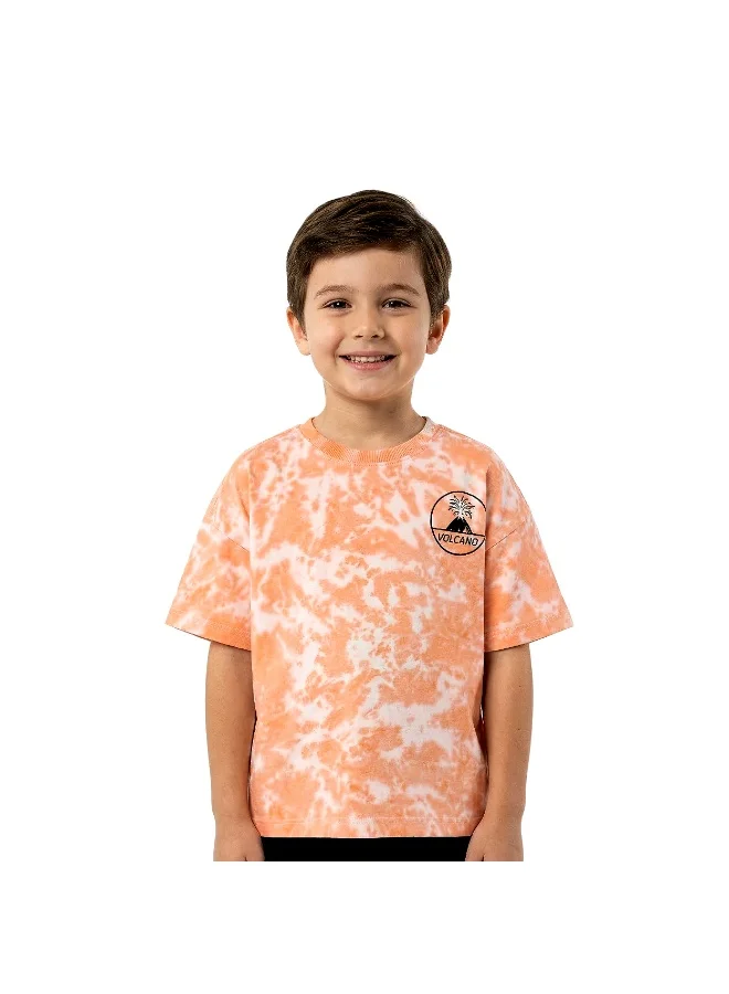 ايكو AIKO - Boys fun Volcano Printed T-Shirt