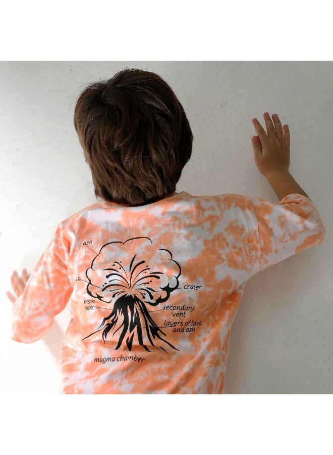 AIKO - Boys fun Volcano Printed T-Shirt - Image 5