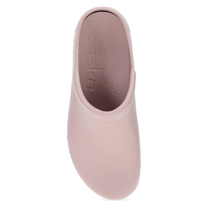 Dansko Kane Slip-On Mule Clog - Lightweight Cushioned Comfort and Removable EVA Footbed with Arch Support - Easy Clean Uppers Mauve 8.5-9 M US - Image 2