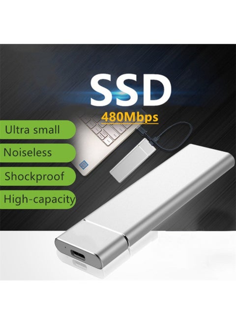 Dedicated 4TB6TB8TB Mobile Hard Disk High-speed SSD Portable And Large-capacity Mobile Solid State Disk-Capacity:8TB (high Speed)-Interface:Red