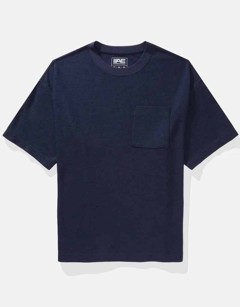 American Eagle  AE 24/7 Oversized T-Shirt for Men | Best Price UAE