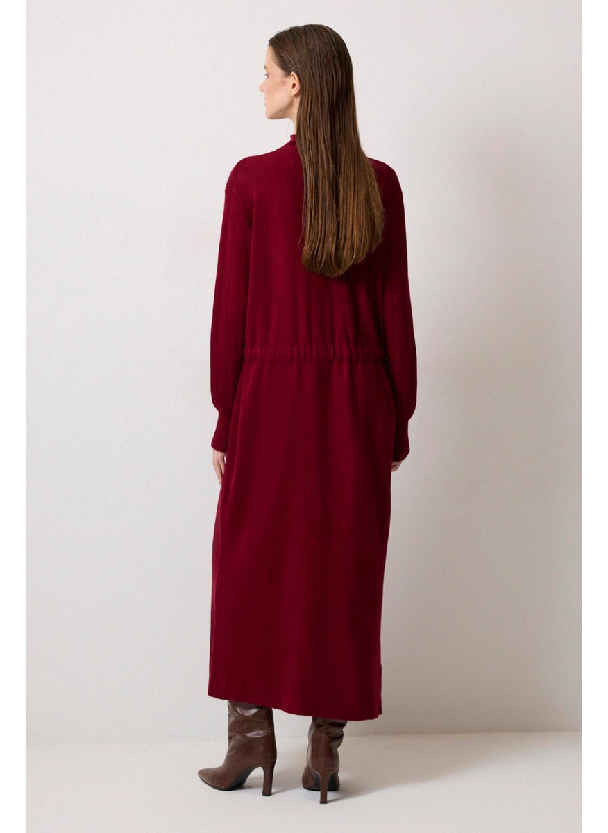 Touche - Waist Belted Knit Dress - Image 1