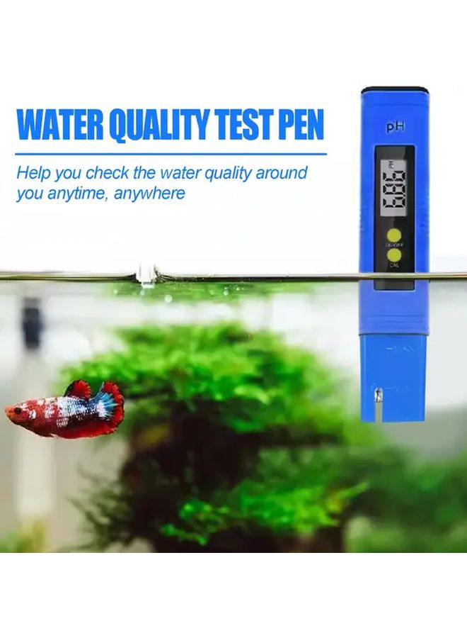 White Blue Digital PH Meter TDS Tester Water Quality Monitor for Aquarium Pool Spa - Image 5