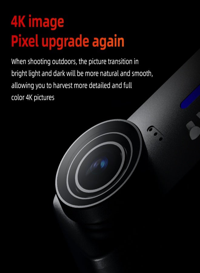 أس جي كام كاميرا الحركة SJCAM C110 بدقة 4K و30 إطارًا في الثانية، مزودة بتقنية الواي فاي، وعدسة بزاوية واسعة 125 درجة، ومقاومة للاهتزاز، ومقاومة للماء حتى عمق 98 قدمًا بفضل غلافها المقاوم للماء، وبطارية مدمجة، مثالية للسفر والرياضة والتخييم والمشي لمسافات طويلة وركوب الدراجات في الهواء الطلق. - Image 4