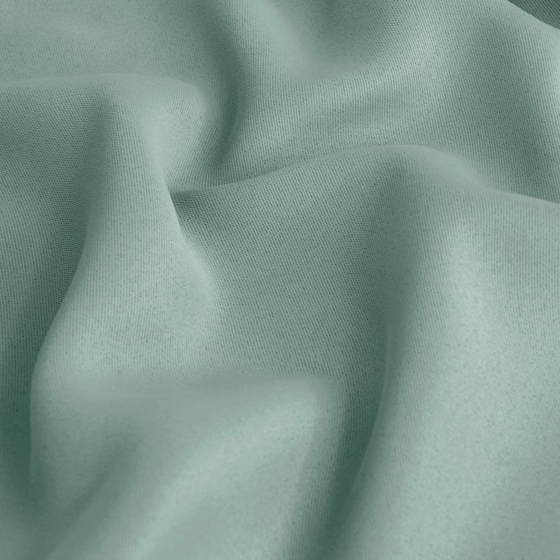 BGment Rod Pocket Blackout Curtains for Bedroom - Thermal Insulated Room Darkening Curtain for Living Room  Light Sage  52 x 63 Inch  2 Panels - Image 2