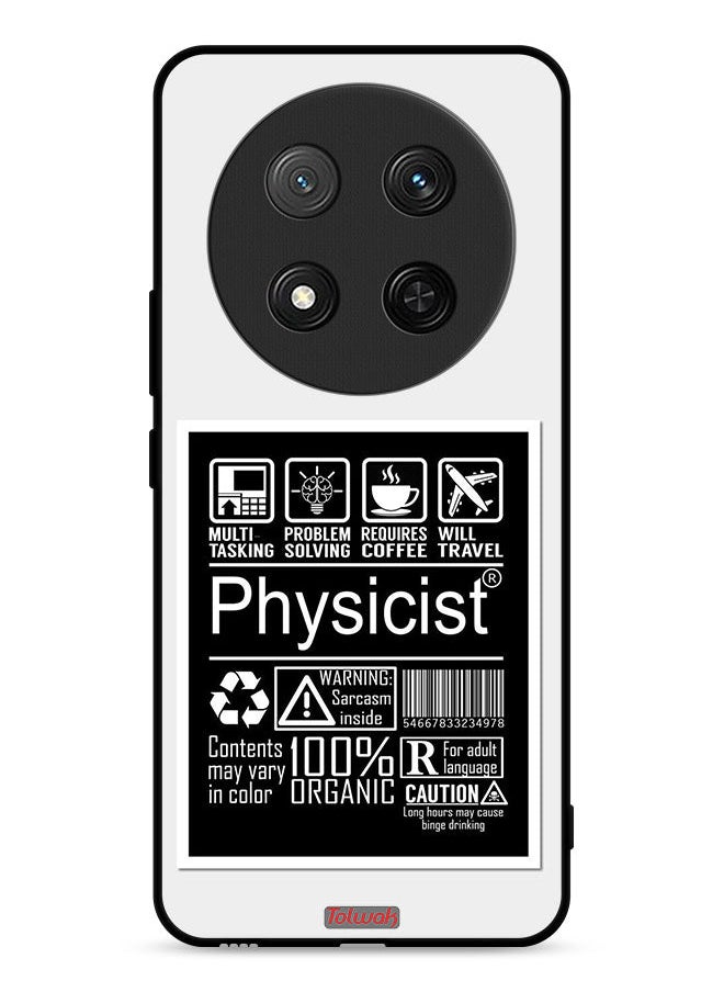 Tolwak Honor X9c 5G Protective Case Cover Physicist Sticker  - Image 1