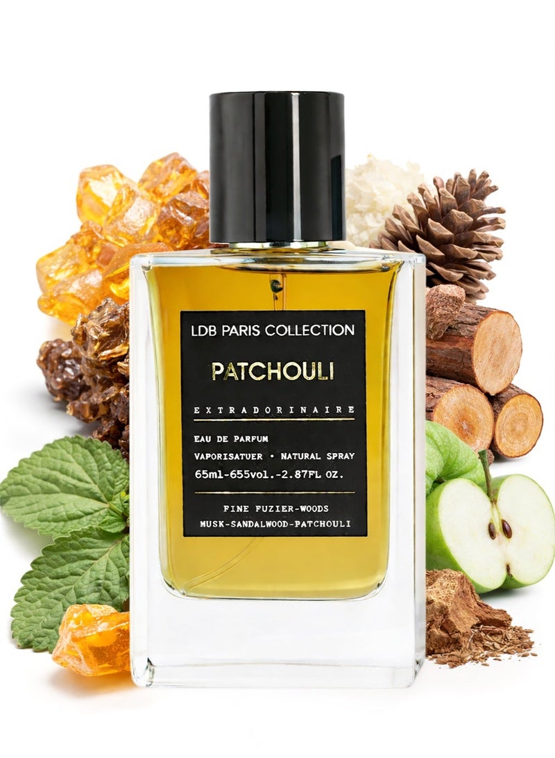 لينيا دي بيلا عطر باتشولي فاخر 85 مل – أو دو بارفان خشبي ومتبل | عطر فاخر طويل الثبات للرجال والنساء | إل دي بي باتشولي - Image 1