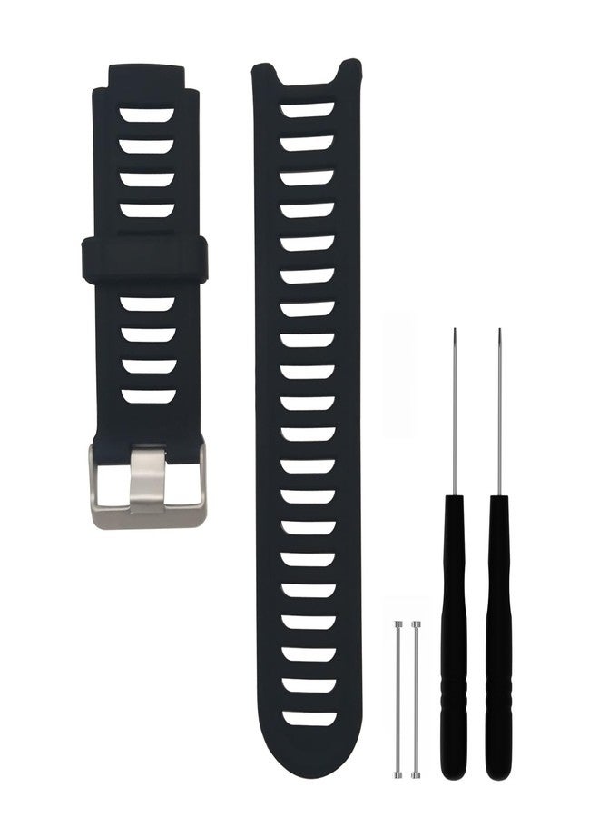 INF سوار ساعة سيليكون من INF متوافق مع ساعة Garmin Forerunner 910XT - Image 1
