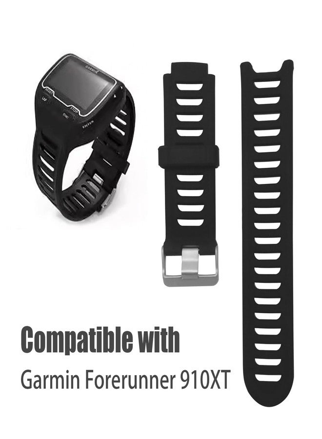 INF سوار ساعة سيليكون من INF متوافق مع ساعة Garmin Forerunner 910XT - Image 5