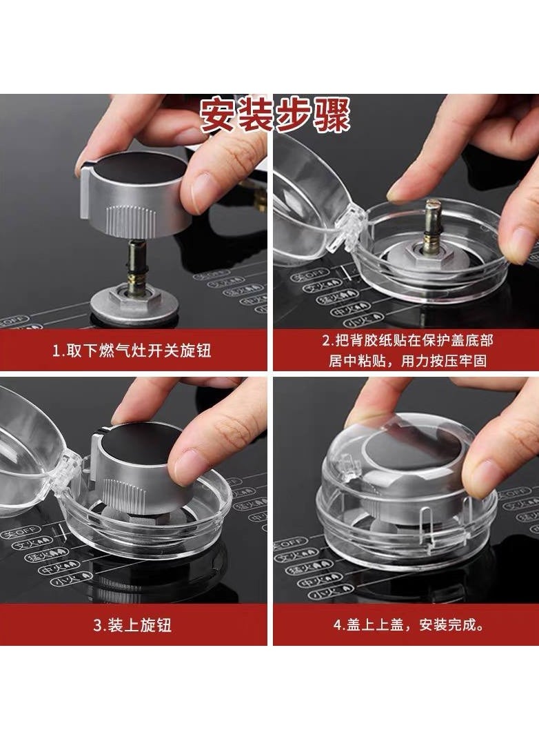 Generic - Cover for the stove key, 6 pieces - Image 1