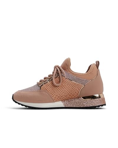 ALDO womens Courtwood Fashion Lace Up Sneaker, Rose Gold, 11 US - Image 5