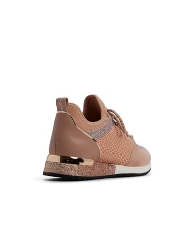 ALDO أحذية ألدو النسائية كورتوود فاشن لاسي أب سنيكر، وردي ذهبي، 11 أمريكي - Image 4