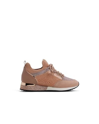 ALDO أحذية ألدو النسائية كورتوود فاشن لاسي أب سنيكر، وردي ذهبي، 11 أمريكي - Image 2
