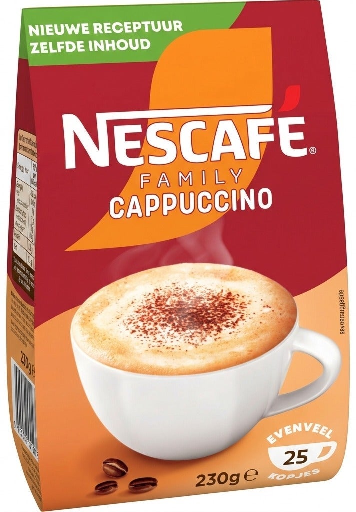 Nestle Nescafe Cappuccino Family Pack 230grams - Image 1