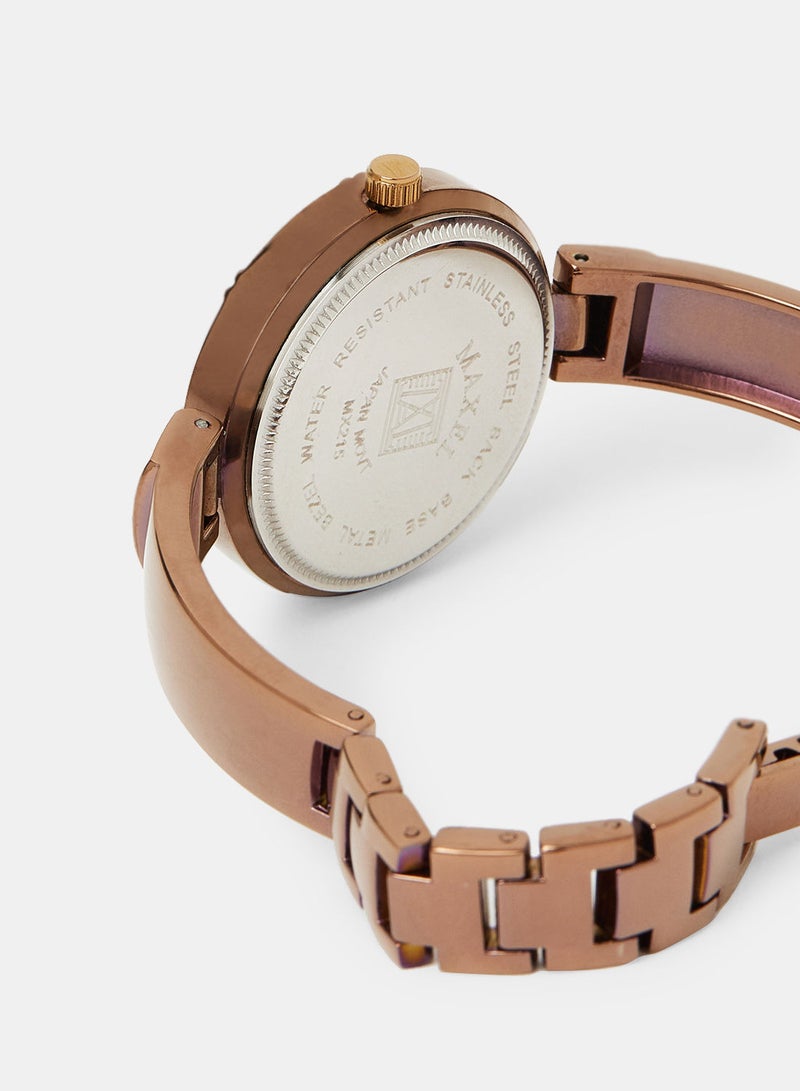 Maxel Retro Analog Wrist Watch MX351 - 28mm - Image 4