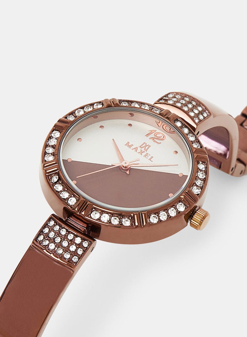 Maxel Retro Analog Wrist Watch MX351 - 28mm - Image 2