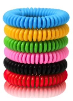 BuggyBands Mosquito Bracelets, 12 Pack Individually Wrapped, DEET Free, Natural and Waterproof Band  - Image 1